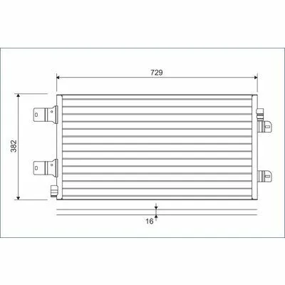 Offerta VALEO 814003 Condensatore, Climatizzatore