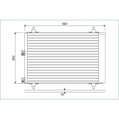 Prezzo Scontato VALEO 814080 Condensatore, Climatizzatore