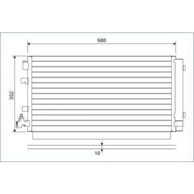 VALEO 814094 Condensatore, Climatizzatore Consegna Rapida