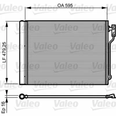 Economico VALEO 814192 Condensatore, Climatizzatore