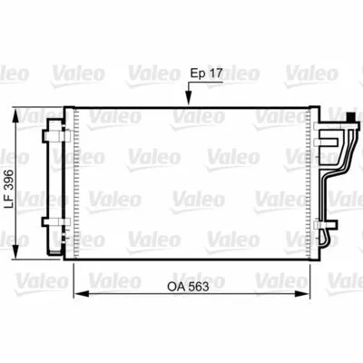 VALEO 814351 Condensatore, Climatizzatore Occasione