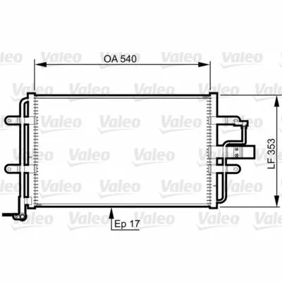 Offerta Limitata VALEO 814357 Condensatore, Climatizzatore