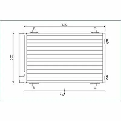 Non Perdere VALEO 814366 Condensatore, Climatizzatore