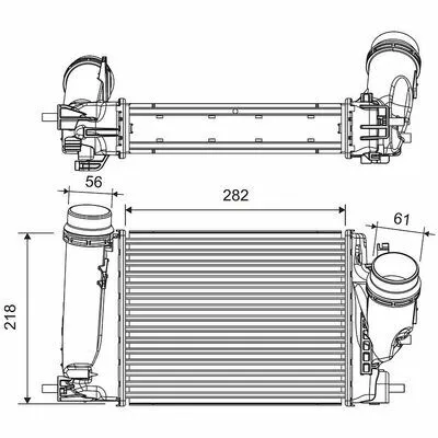 VALEO 816759 Intercooler Non Perdere