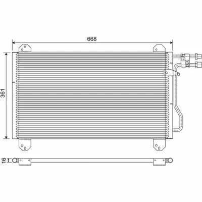 VALEO 816891 Condensatore, Climatizzatore Offerta