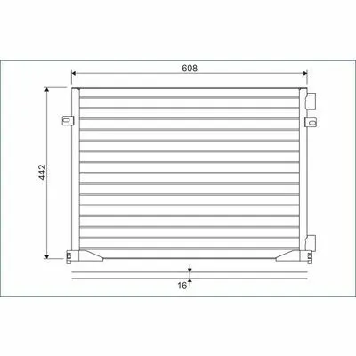 VALEO 817577 Condensatore, Climatizzatore Spedizione Espresso
