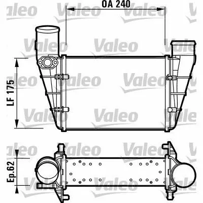 Miglior Prezzo VALEO 817625 Intercooler