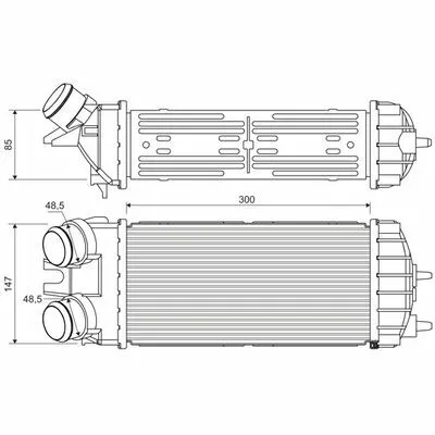 VALEO 817706 Intercooler Più Venduto
