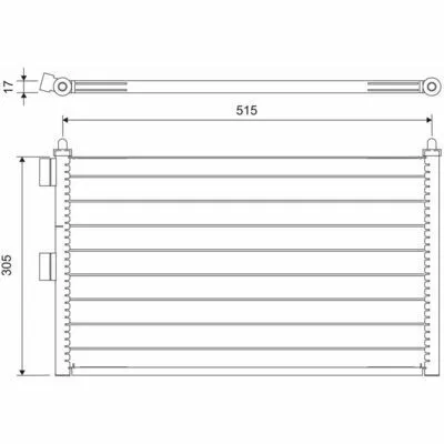 Offerta VALEO 818020 Condensatore, Climatizzatore