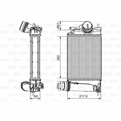 Non Perdere VALEO 818295 Intercooler