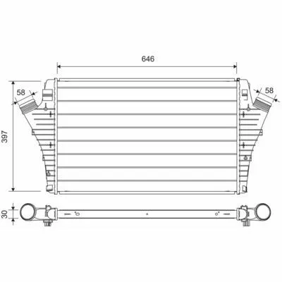 Saldi VALEO 818722 Intercooler