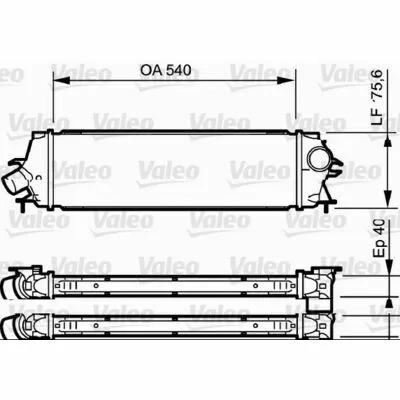 Occasione VALEO 818771 Intercooler