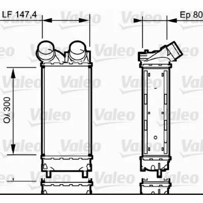 Novità VALEO 818837 Intercooler