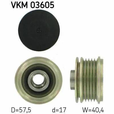 Offerta Lampo SKF VKM 03605 Puleggia Cinghia, Alternatore