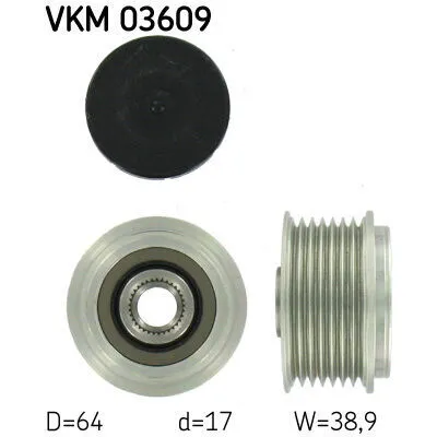 SKF VKM 03609 Puleggia Cinghia, Alternatore Occasione