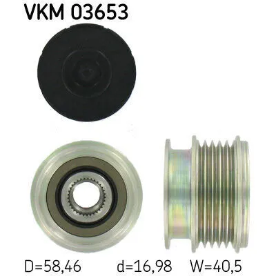 Quantità Limitata SKF VKM 03653 Puleggia Cinghia, Alternatore