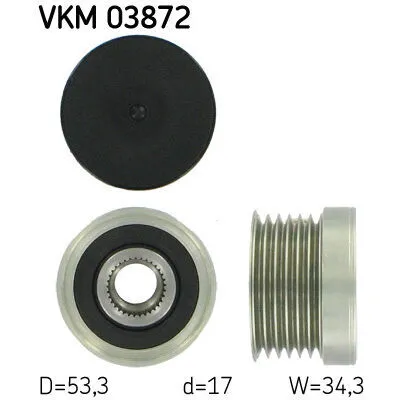 SKF VKM 03872 Puleggia Cinghia, Alternatore Must-Have