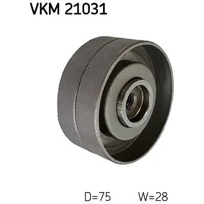 Professionale SKF VKM 21031 Rullo Tenditore, Cinghia Dentata