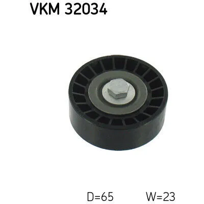 Di Tendenza SKF VKM 32034 Galoppino/Guidacinghia, Cinghia Poly-V