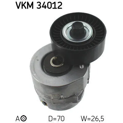 SKF VKM 34012 Galoppino/Guidacinghia, Cinghia Poly-V Vendita Finale
