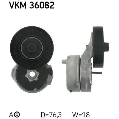 Esclusivo SKF VKM 36082 Galoppino/Guidacinghia, Cinghia Poly-V