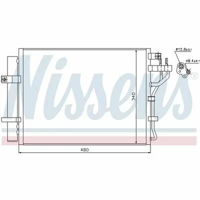 NISSENS ** FIRST FIT ** 940219 Condensatore, Climatizzatore Must-Have