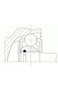 Spedizione Espresso Kit Giunto del semiasse