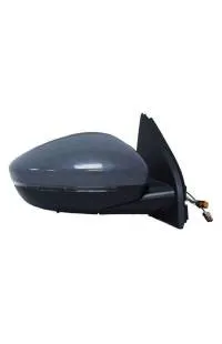 Reso Gratuito SPECCHIO RETROVISORE ELETTRICO TERMICO RICHIUDIBILE CON TASTO CON FANALINO E LUCE CORTESIA, 10+2 PIN, LATO SINISTRO (CONDUCENTE)