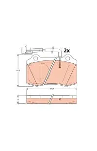 Prezzo Conveniente Kit pastiglie freno, Freno a disco