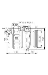 Professionale compressore, climatizzatore