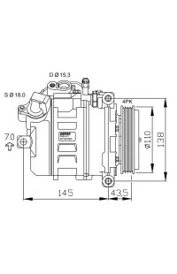 compressore, climatizzatore Spedizione Espresso