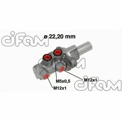CIFAM 202-686 Cilindro Maestro del Freno Prezzo Conveniente