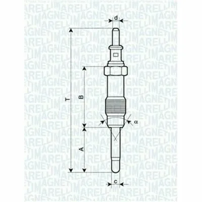 MAGNETI MARELLI 062900046304 Candeletta Scelto Dai Clienti
