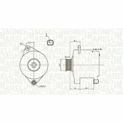 Occasione MAGNETI MARELLI 063731444010 Alternatore