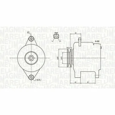 Subito Disponibile MAGNETI MARELLI 063731615010 Alternatore