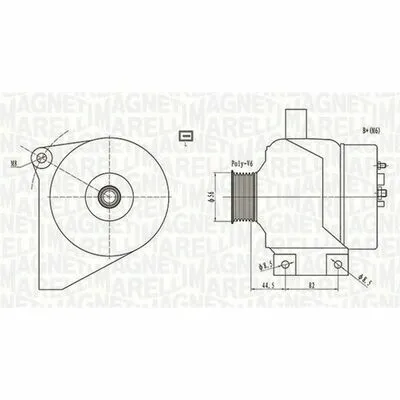 A Buon Prezzo MAGNETI MARELLI 063731861010 Alternatore
