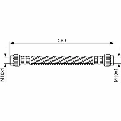 Economico BOSCH 1 987 476 869 Flessibile del Freno