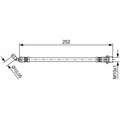 Ordina Subito BOSCH 1 987 481 662 Flessibile del Freno
