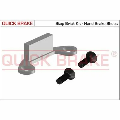 Prezzo Di Fabbrica QUICK BRAKE 105-0481 Kit Accessori, Ganasce Freno Stazionamento