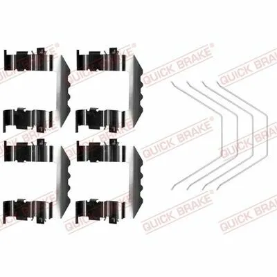 Ultimissimo Modello QUICK BRAKE 109-0018 Kit Accessori, Pastiglia Freno