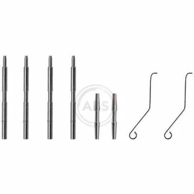 Sconto A.B.S. 1044Q Kit Accessori, Pastiglia Freno