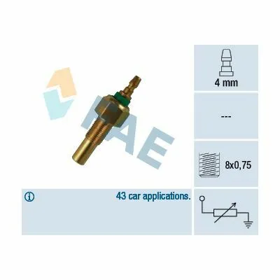 Ordina Subito FAE 32170 Sensore, Temperatura Refrigerante