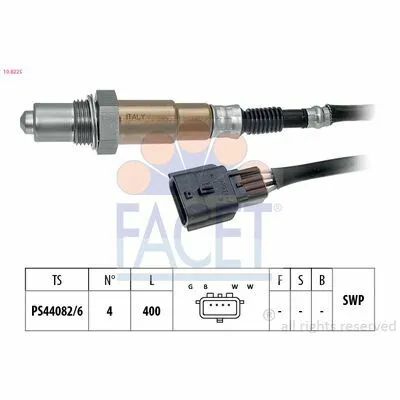Scelto Dai Clienti FACET Made in Italy - OE Equivalent 10.8225 Sonda Lambda