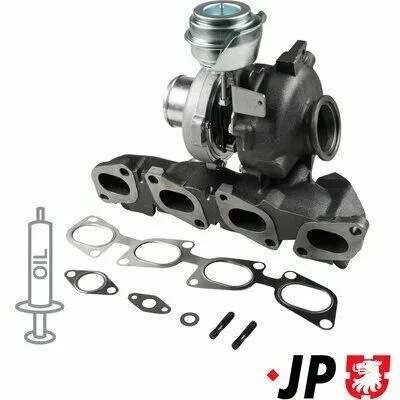 JP GROUP 1217400600 Turbocompressore, Sovralimentazione Super Prezzo