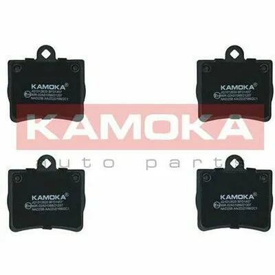 KAMOKA JQ1012620 Kit Pastiglie Freno, Freno a Disco Soddisfatti O Rimborsati