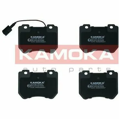 Vendita Finale KAMOKA JQ101280 Kit Pastiglie Freno, Freno a Disco